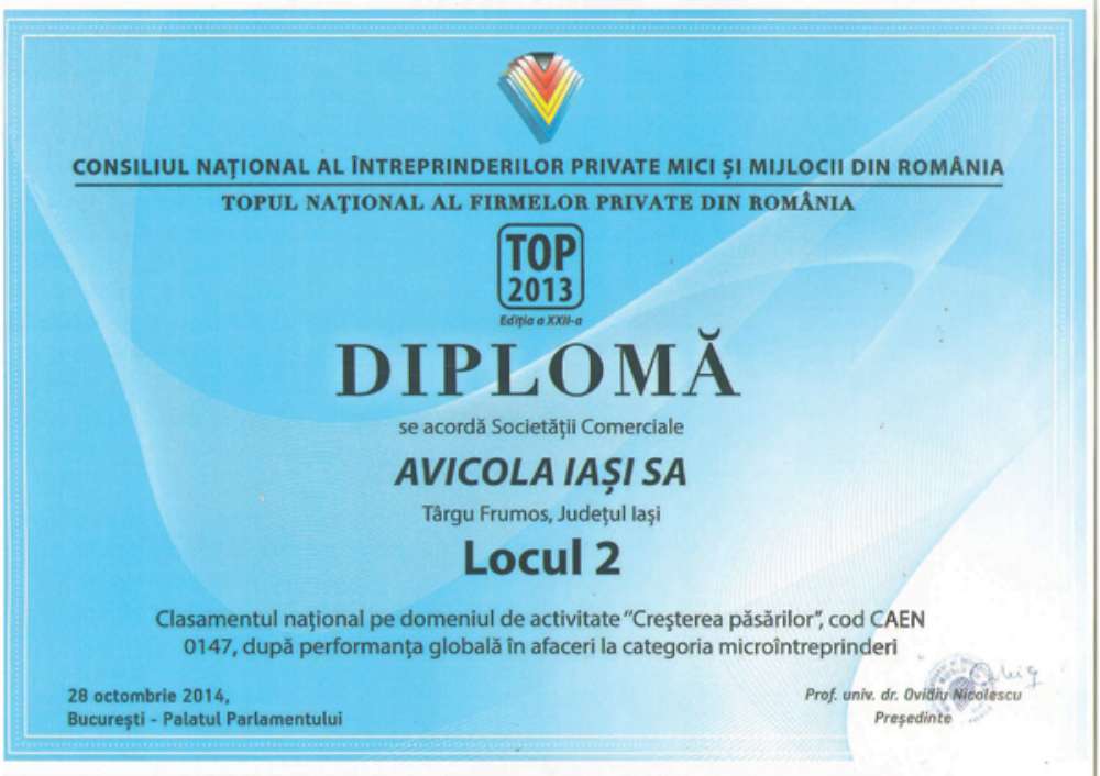 avicola diploma-1000