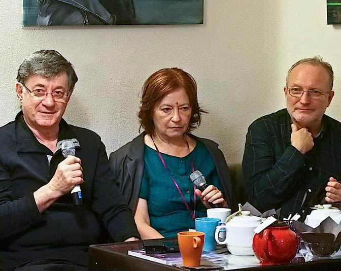 Ion Caramitru, Alice Georgescu si Cristian Hadji Culea in dialog