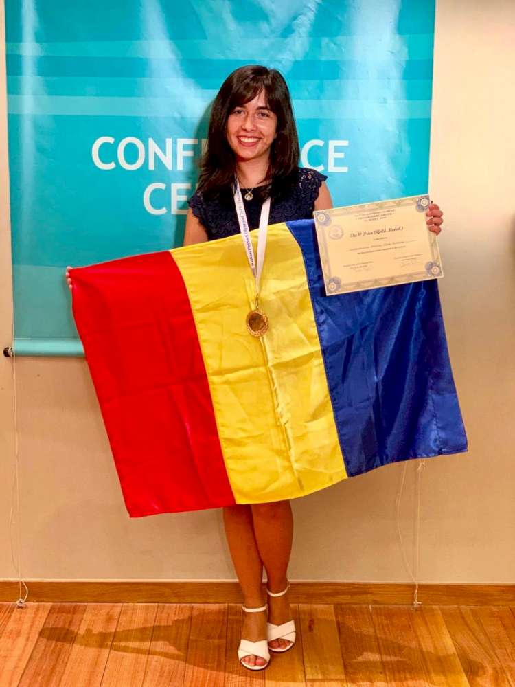 Medalie de aur  pentru  Mălina Constantinescu, la Olimpiada Balcanică de Fizică