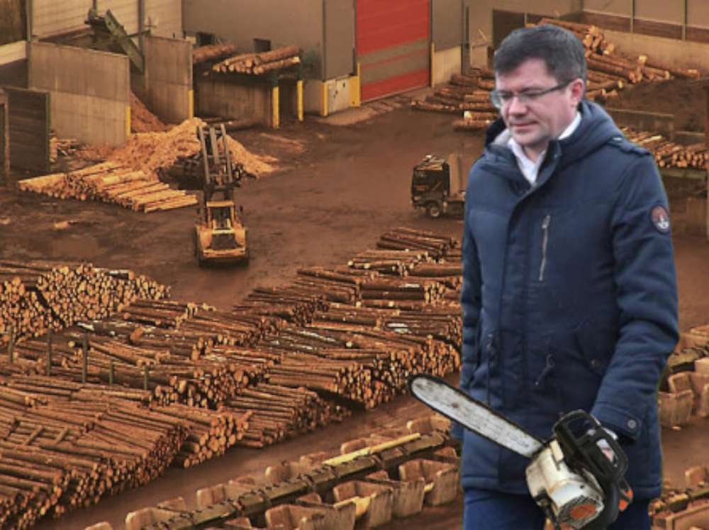 Minciuna stă cu ministrul Costel Alexe la masă: SUMAL amânat 4 luni, record de avize de transport lemn