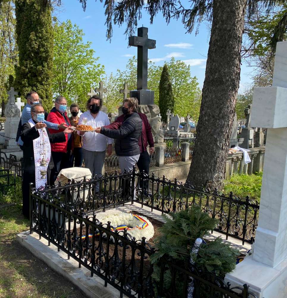 Restaurarea mormântului lui Barbu Ștefănescu Delavrancea