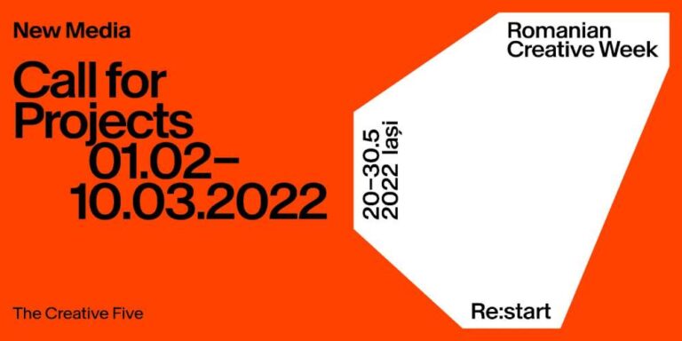 Romanian Creative Week a lansat două competiții pentru  cei mai talentați tineri artiști din domeniul New Media
