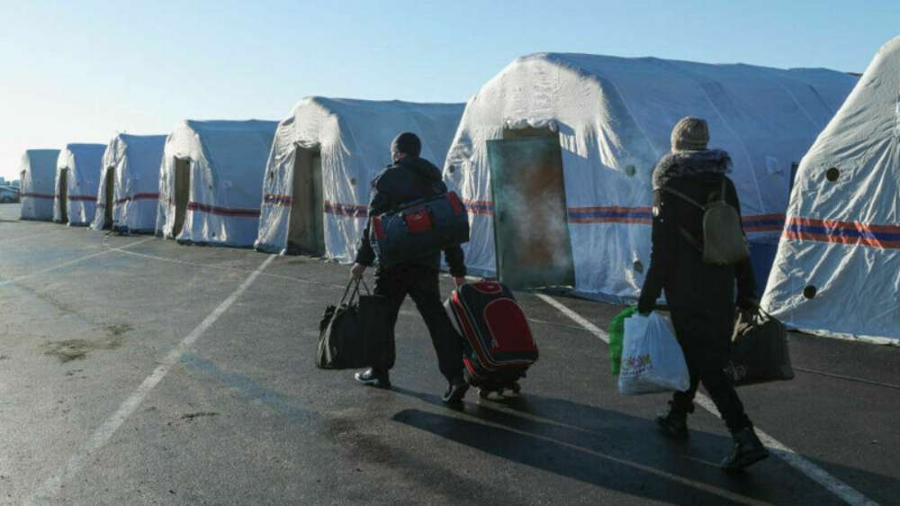 Puncte de colectare a ajutoarelor pentru refugiații din Ucraina, la Iasi