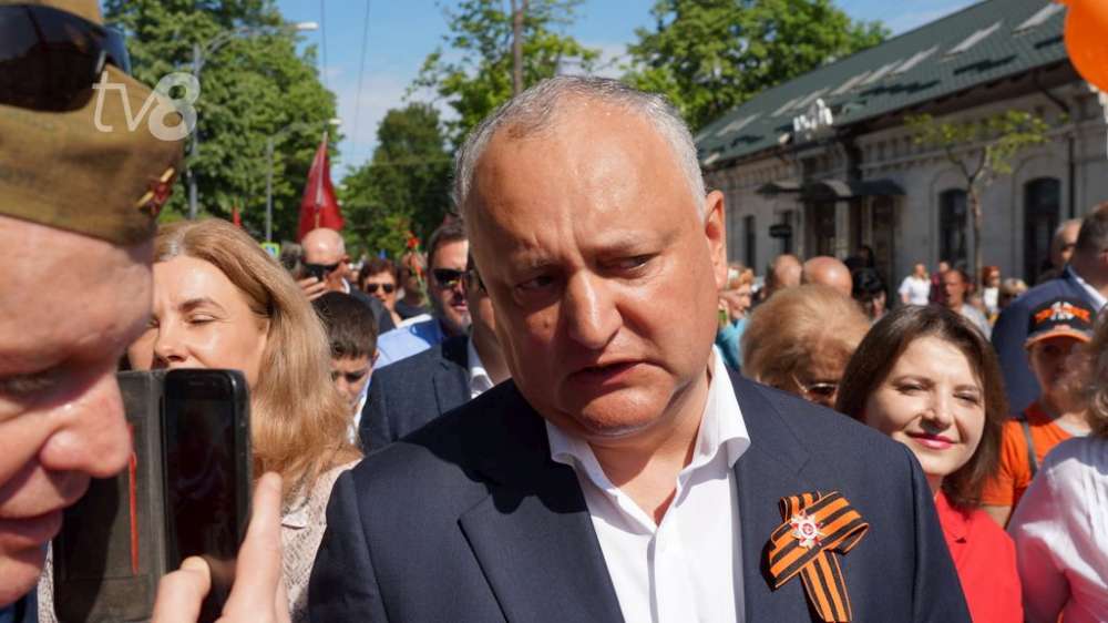 Igor Dodon, fostul preşedinte al Republicii Moldova, a fost reţinut pentru trădare