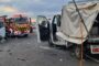 VIDEO. Grav accident rutier la Leţcani. 13 persoane au fost rănite. Vezi momentul impactului