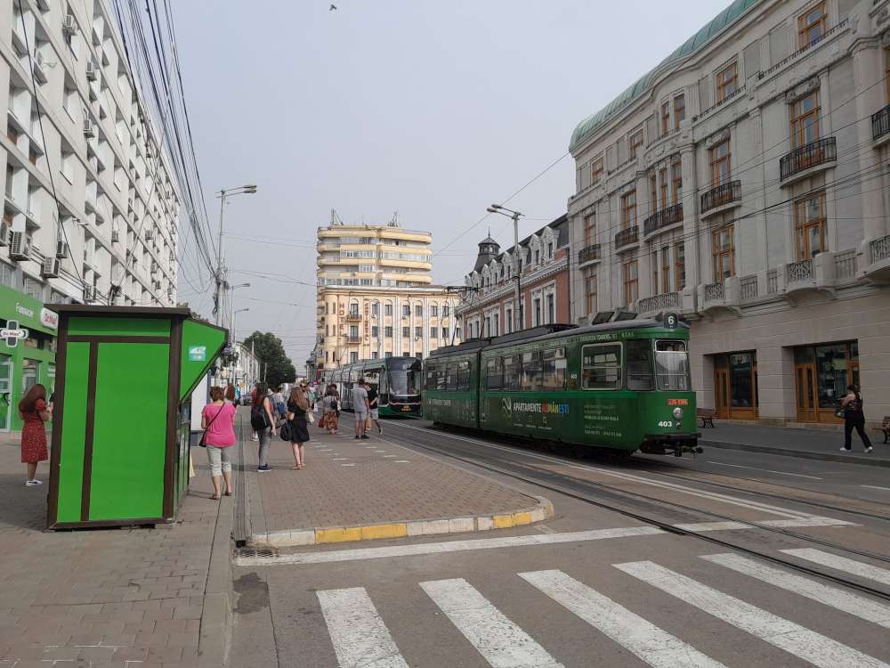 Trasee de tramvai modificate in zona centrala, in acest weekend
