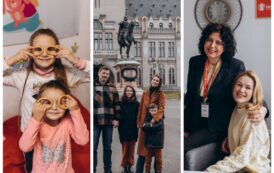 Vietile copiilor ucraineni refugiati la Iasi si ale familiilor lor, prezentate intr-o expozitie de fotografie eveniment