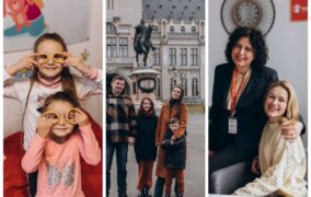 Vietile copiilor ucraineni refugiati la Iasi si ale familiilor lor, prezentate intr-o expozitie de fotografie eveniment