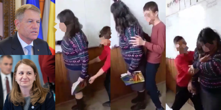 Romania educata! Avortoni de 13 ani proveniti din familii traditionale, au batjocorit o profesoara la orele de curs