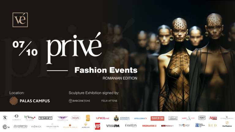 Privé Fashion Events o simfonie vizuală și estetică între artă și modă