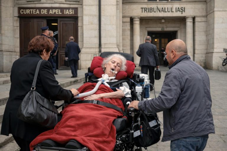Persoană cu handicap grav, plimbată 2 ani între instanțe, fără pensie, pentru  o decizie medicală care să confirme invaliditatea din naștere
